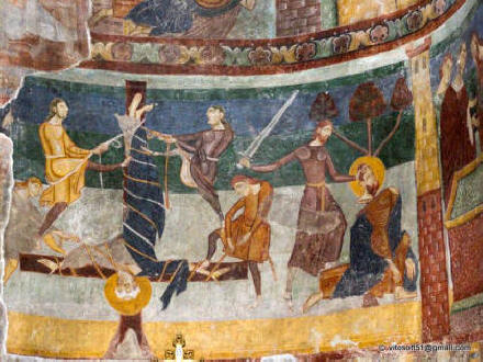 Affreschi di scuola carolingia