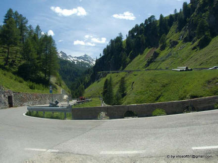 Passo del Rombo - Primi tornanti