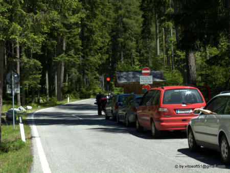 Inizio strada Passo Stalle