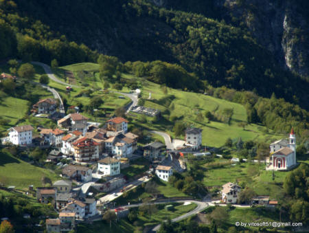 verso l'altopiano di Folgaria