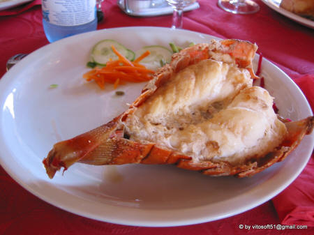 Cena a base di aragosta